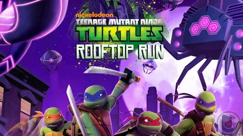 «TMNT: ROOFTOP RUN». Восторг от черепашьих прыжков