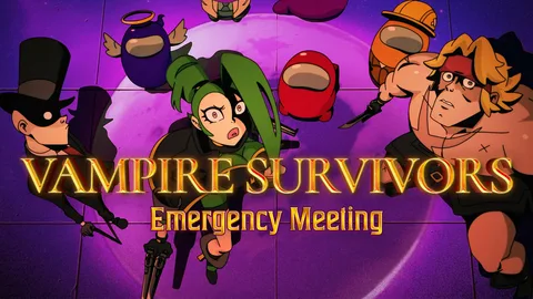 Recenze hry Vampire Survivors: Emergency Meeting DLC